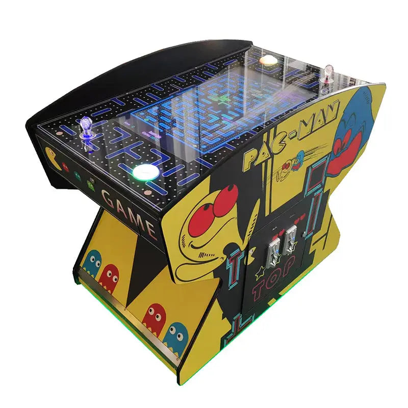 Pacman games 5 in 1 game machine with 32inch LCD coin operated Aracade games arcade