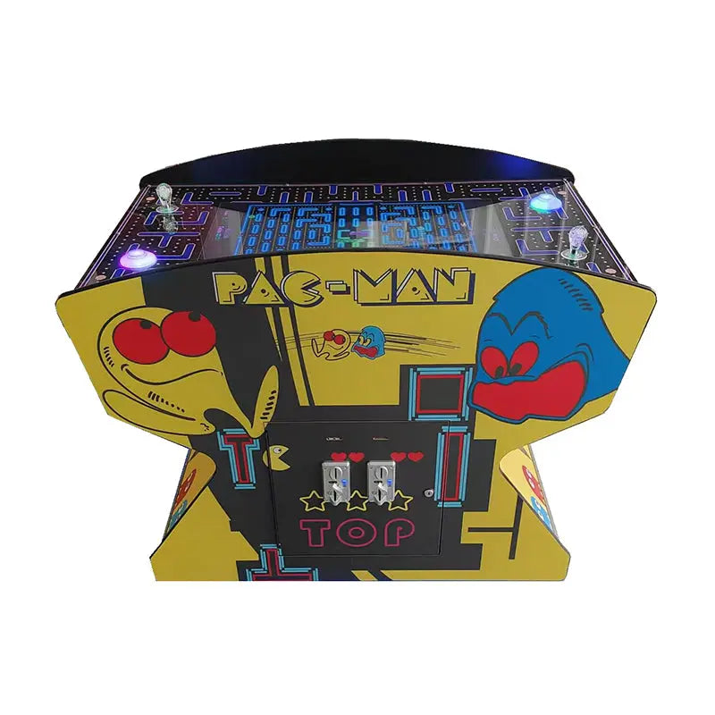 Pacman games 5 in 1 game machine with 32inch LCD coin operated Aracade games arcade