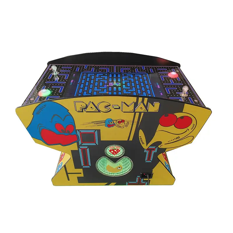Pacman games 5 in 1 game machine with 32inch LCD coin operated Aracade games arcade