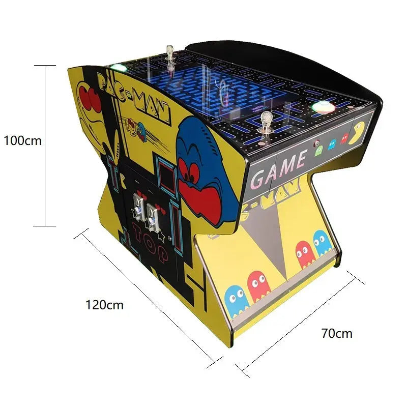 Pacman games 5 in 1 game machine with 32inch LCD coin operated Aracade games arcade