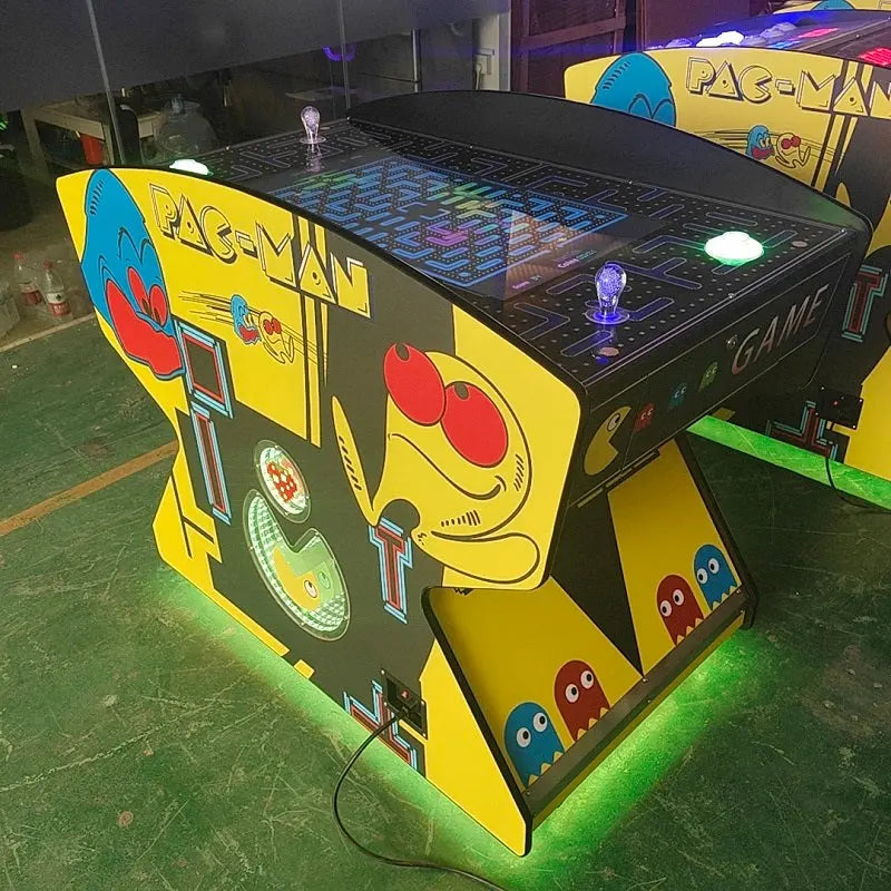 Pacman games 5 in 1 game machine with 32inch LCD coin operated Aracade games arcade