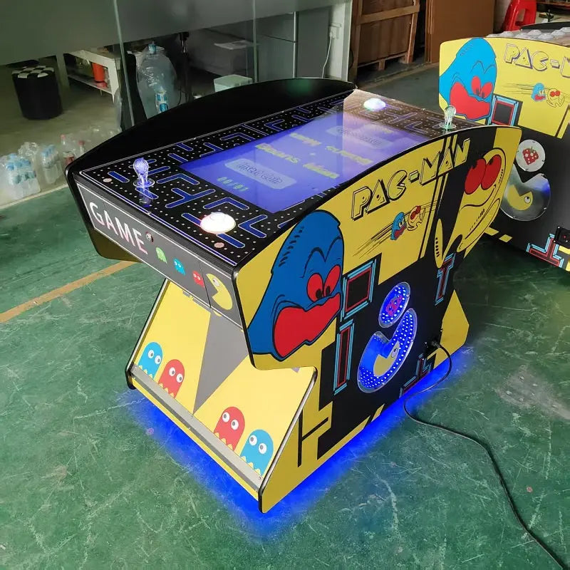 Pacman games 5 in 1 game machine with 32inch LCD coin operated Aracade games arcade