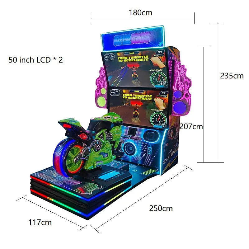Speed Peak Dynamic Moto Super Bikes FF moto racing arcade game machine Racing