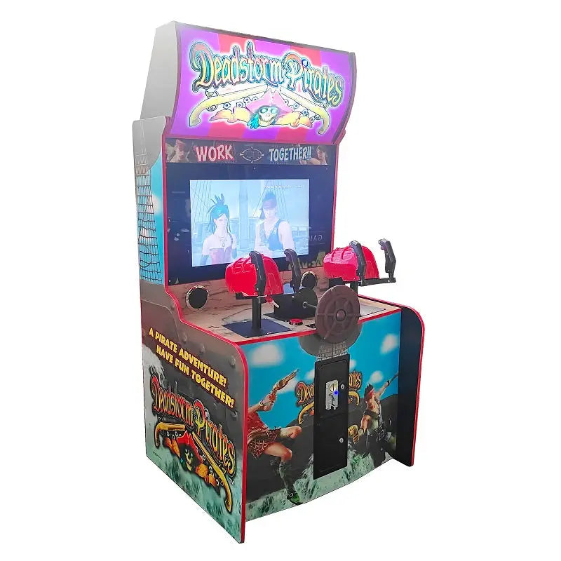 Upright Deadstorm Pirates shooting arcade game machine shooting