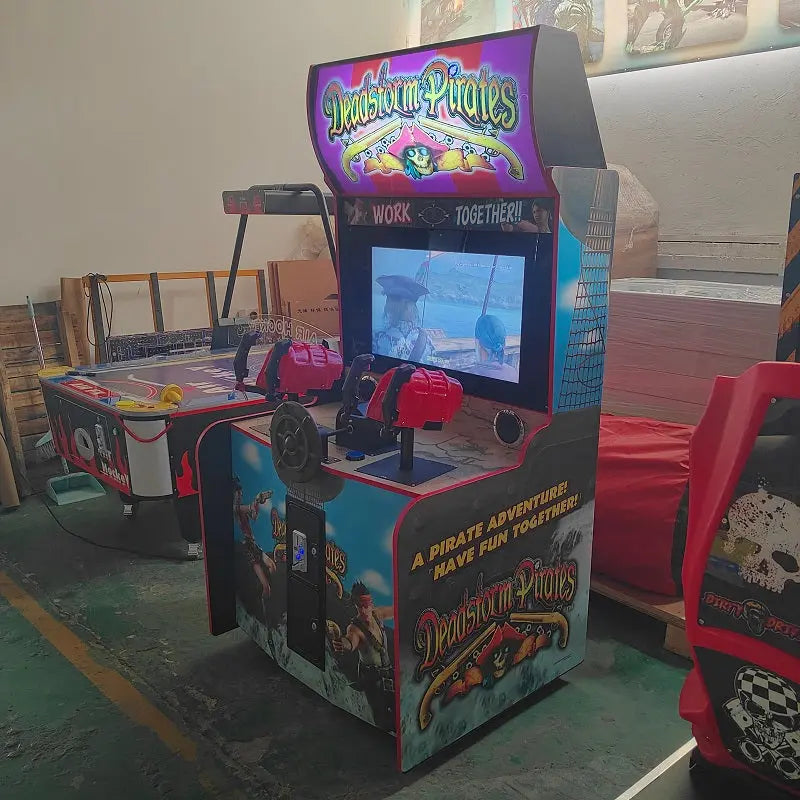 Upright Deadstorm Pirates shooting arcade game machine shooting