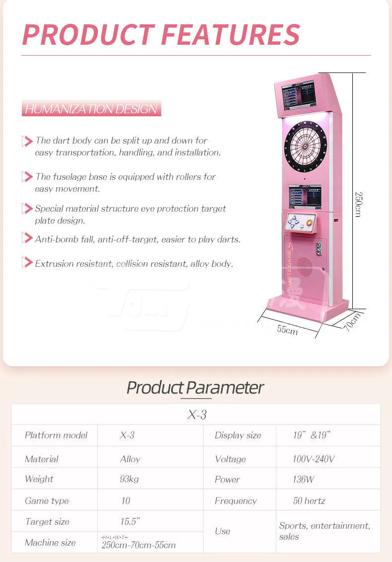 Electronic-Dart-Indoor-club-2022-Best-Newest-FEC-FFC-Darts-Dartsbeat-game-machine-Tomy-Arcade