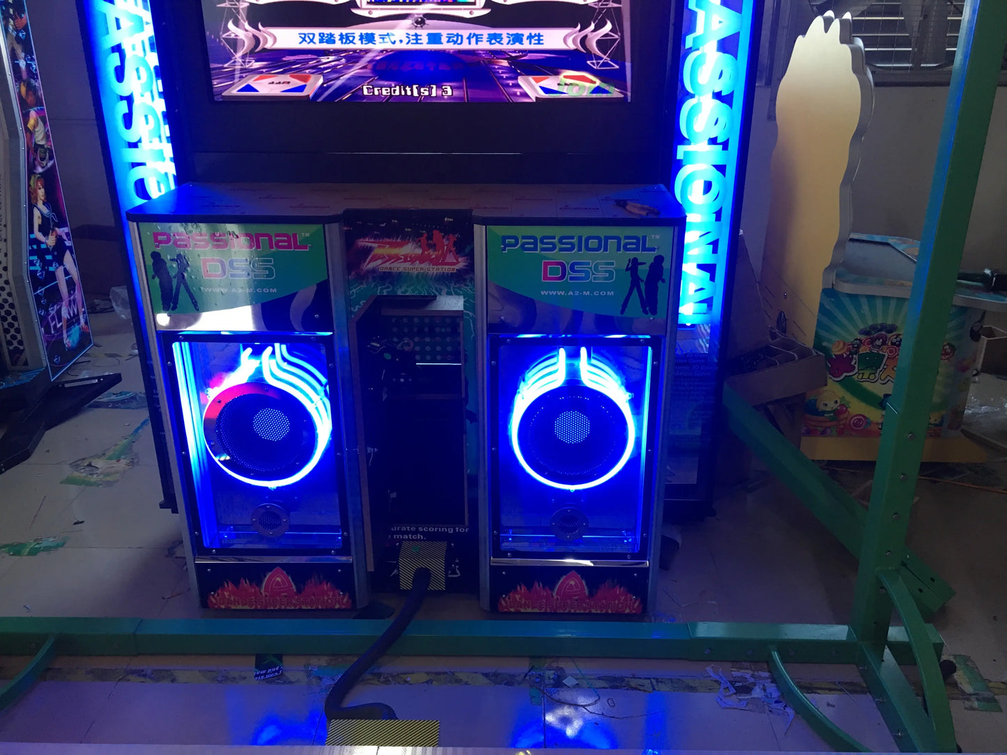 Passional-Dss-revolution-dancing-arcade-55-inch-LCD-Game-Room-indoor-coin-operated-music-games-Tomy-Arcade