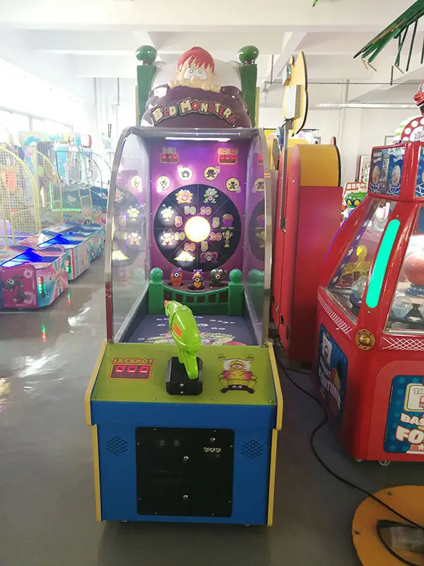 Bed-Monster-shooting-game-machine-Amusement-Coin-Operated-Lottery-Ticket-Redemption-Electronic-Arcade-games- Tomy-Arcade