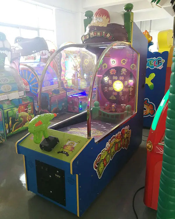Bed-Monster-shooting-game-machine-Amusement-Coin-Operated-Lottery-Ticket-Redemption-Electronic-Arcade-games- Tomy-Arcade