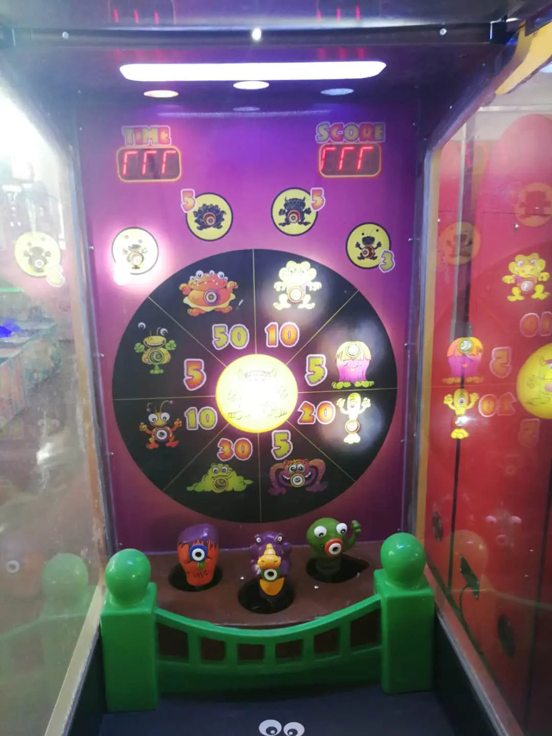 Bed-Monster-shooting-game-machine-Amusement-Coin-Operated-Lottery-Ticket-Redemption-Electronic-Arcade-games- Tomy-Arcade