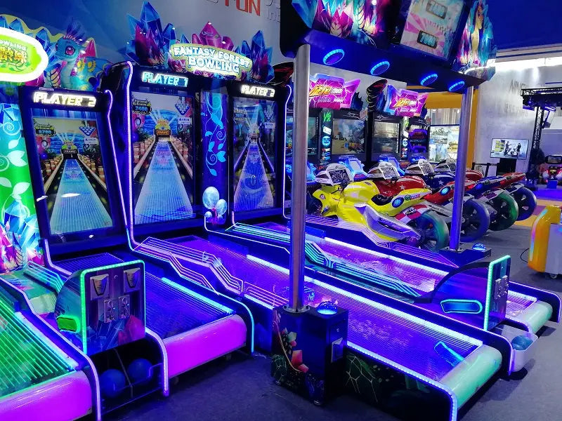 Fantasy-Bowlinest-Electronic-sport-game-machine-Amusement-Coin-Operated-Lottery-Ticket-Redemption-bowling-games-Tomy-Arcade