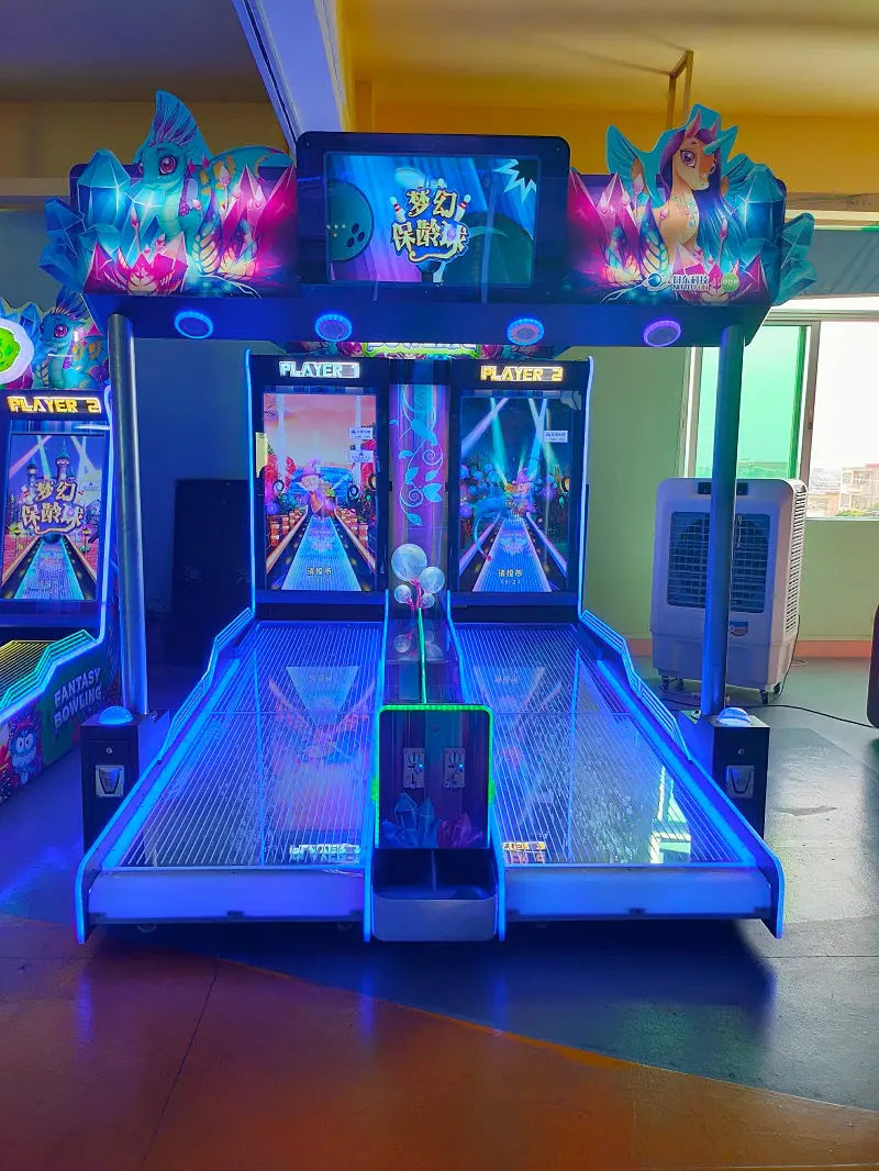 Fantasy-Bowlinest-Electronic-sport-game-machine-Amusement-Coin-Operated-Lottery-Ticket-Redemption-bowling-games-Tomy-Arcade