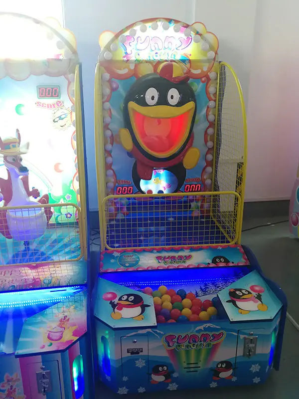 Funny-Penguin-Paradise-Ticket-game-machine-Amusement-Coin-Operated-Funny-Pengiun-II-Lottery-Redemption-Electronic-games-for-kids-Tomy-Arcade