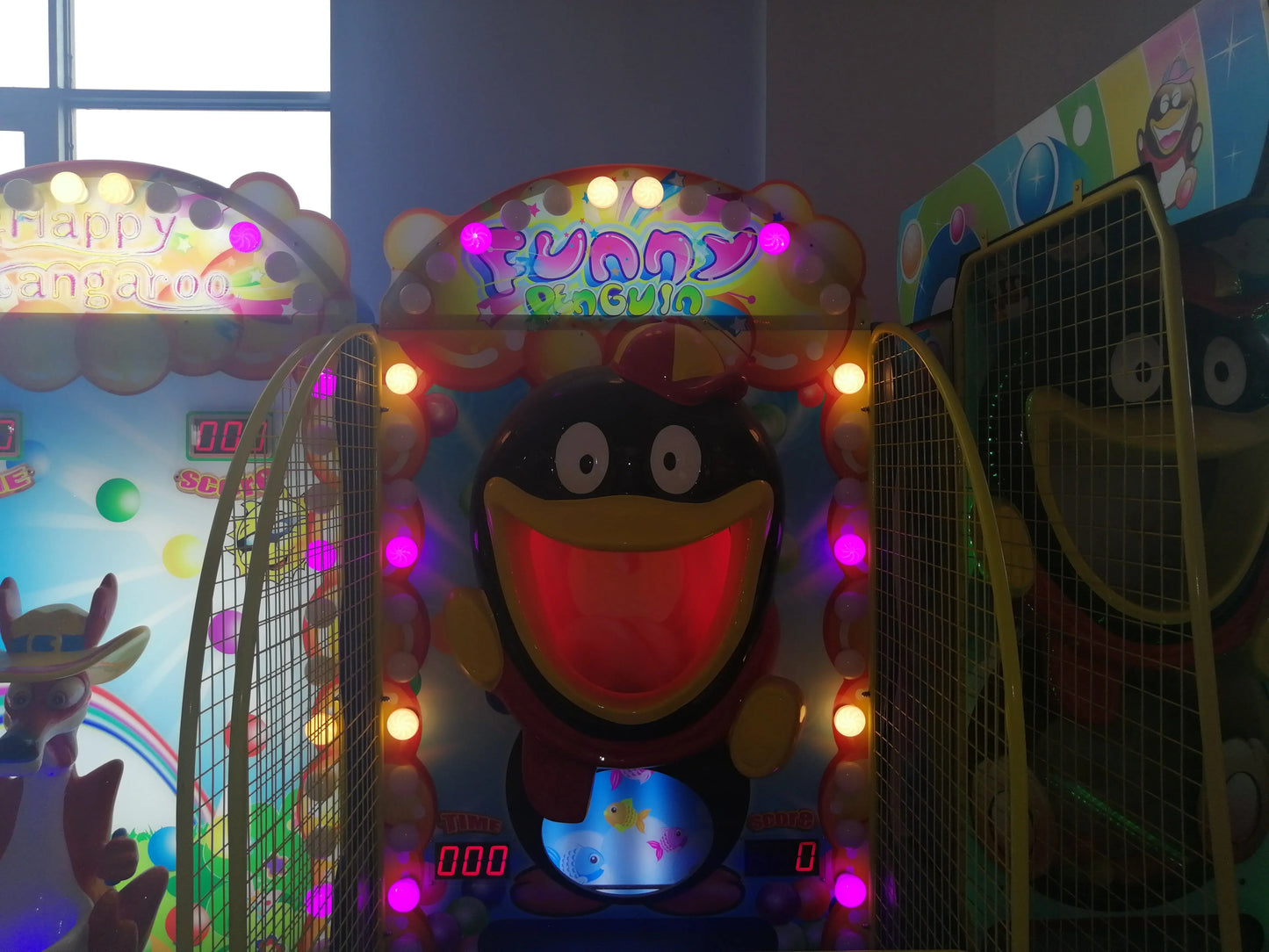 Funny-Penguin-Paradise-Ticket-game-machine-Amusement-Coin-Operated-Funny-Pengiun-II-Lottery-Redemption-Electronic-games-for-kids-Tomy-Arcade