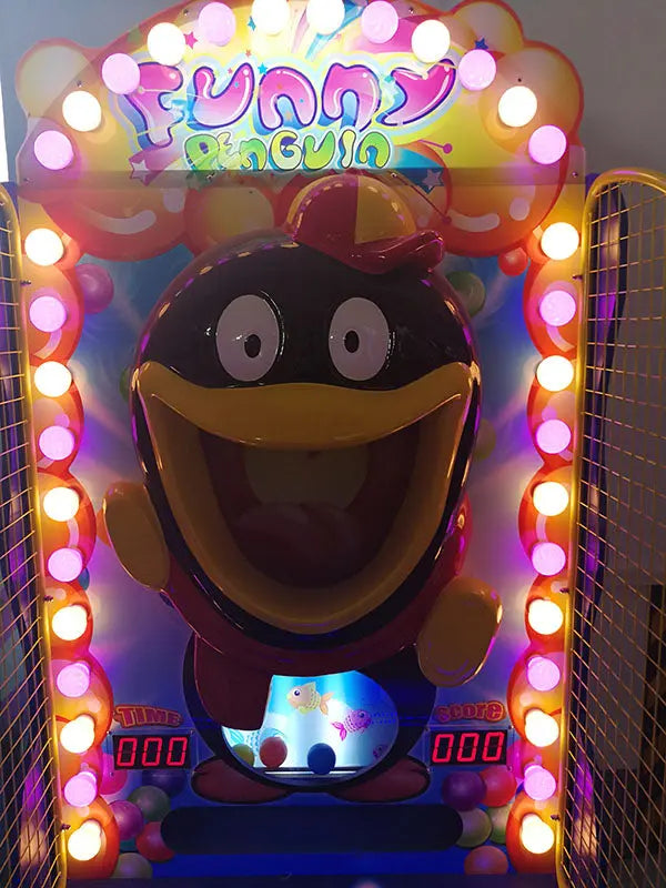 Funny-Penguin-Paradise-Ticket-game-machine-Amusement-Coin-Operated-Funny-Pengiun-II-Lottery-Redemption-Electronic-games-for-kids-Tomy-Arcade