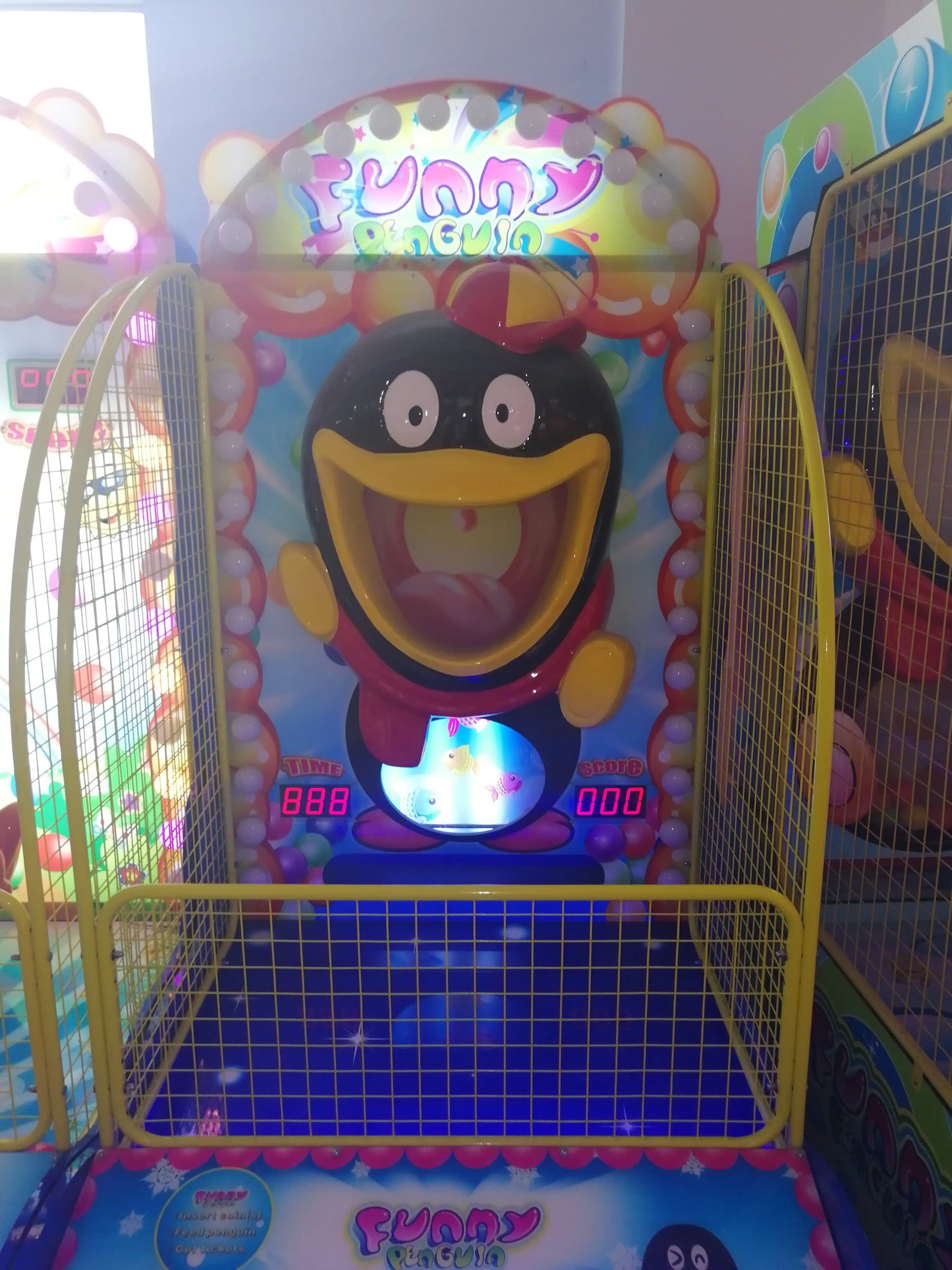 Funny-Penguin-Paradise-Ticket-game-machine-Amusement-Coin-Operated-Funny-Pengiun-II-Lottery-Redemption-Electronic-games-for-kids-Tomy-Arcade