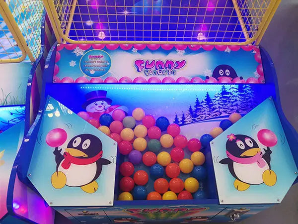 Funny-Penguin-Paradise-Ticket-game-machine-Amusement-Coin-Operated-Funny-Pengiun-II-Lottery-Redemption-Electronic-games-for-kids-Tomy-Arcade