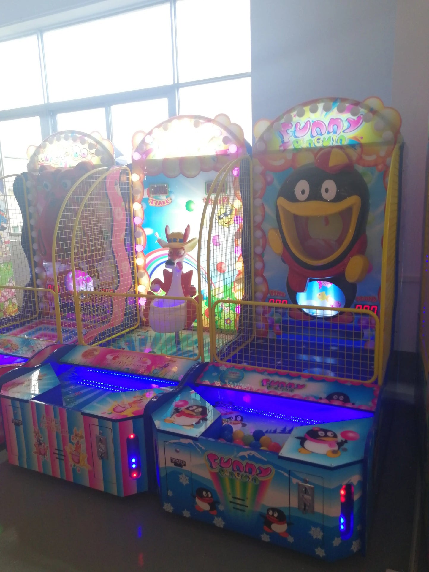 Funny-Penguin-Paradise-Ticket-game-machine-Amusement-Coin-Operated-Funny-Pengiun-II-Lottery-Redemption-Electronic-games-for-kids-Tomy-Arcade