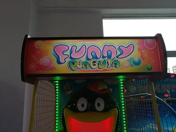 Funny-pengiun-Lottery-game-machine-Amusement-Coin-Operated-Ticket-Redemption-Electronic-games-for-kids-Tomy-Arcade