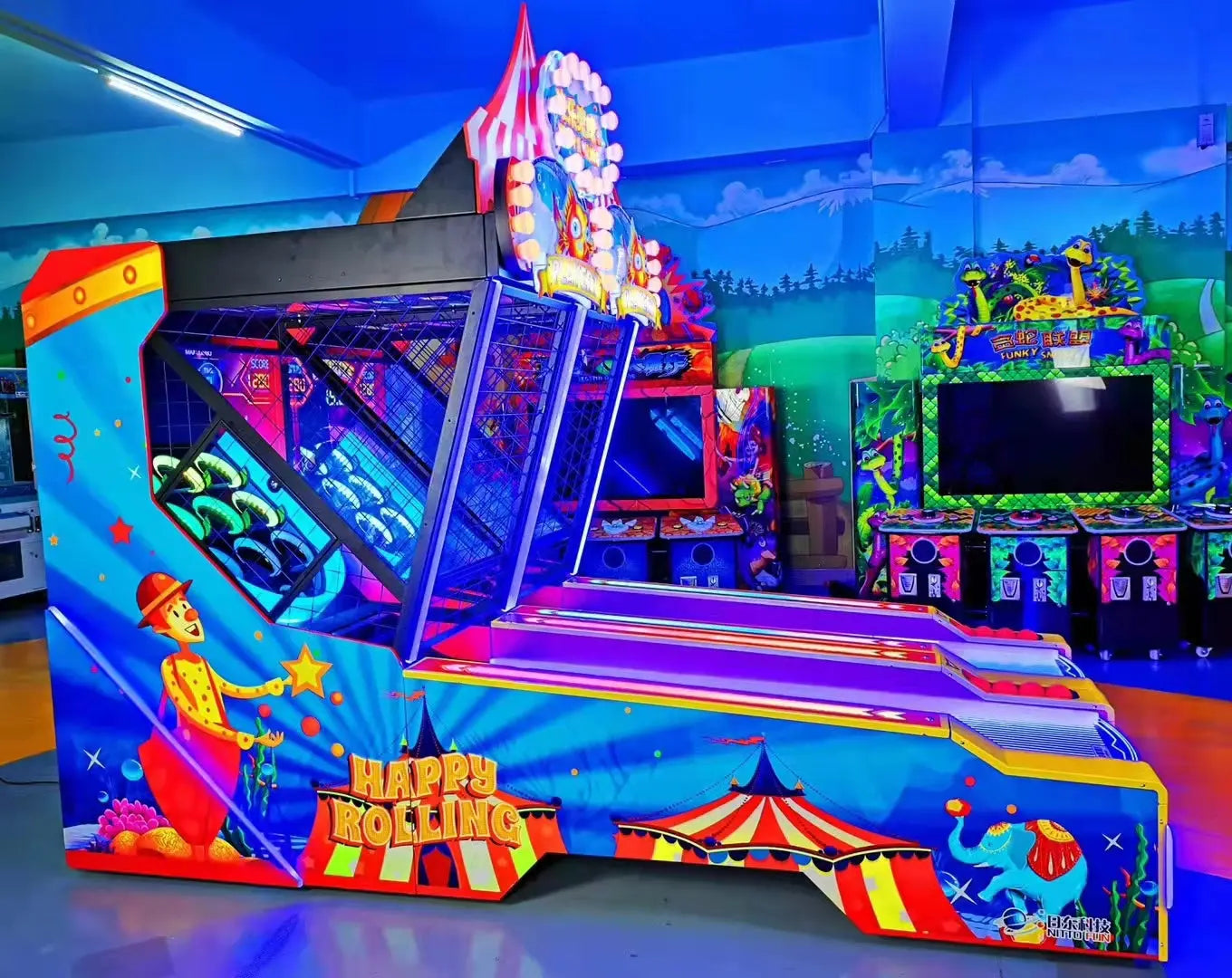 Happy-Rolling-bowling-sport-game-machine-Amusement-Coin-Operated-Electronic-Lottery-Ticket-Redemption-games-Tomy-Arcade