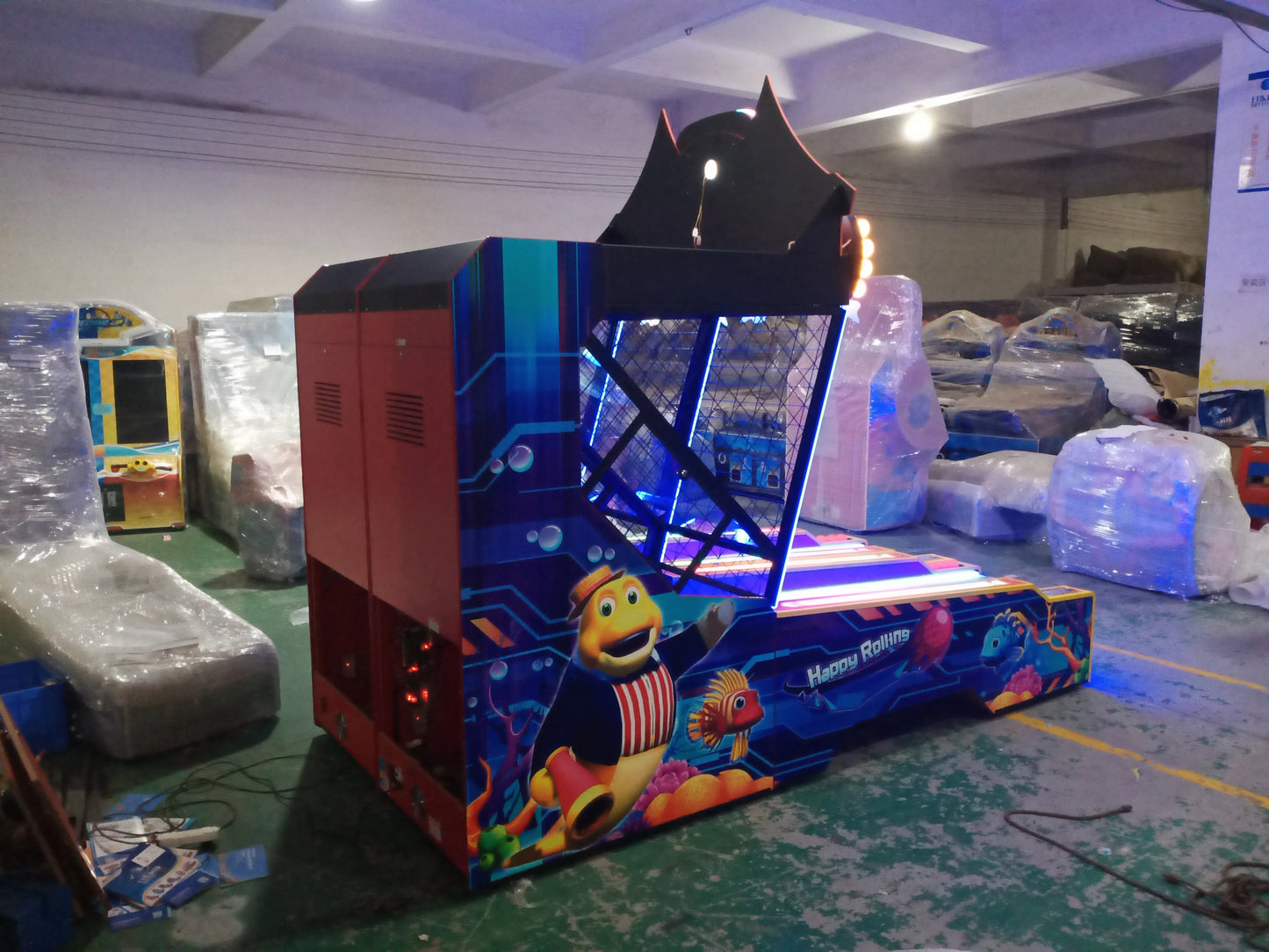 Happy-Rolling-bowling-sport-game-machine-Amusement-Coin-Operated-Electronic-Lottery-Ticket-Redemption-games-Tomy-Arcade