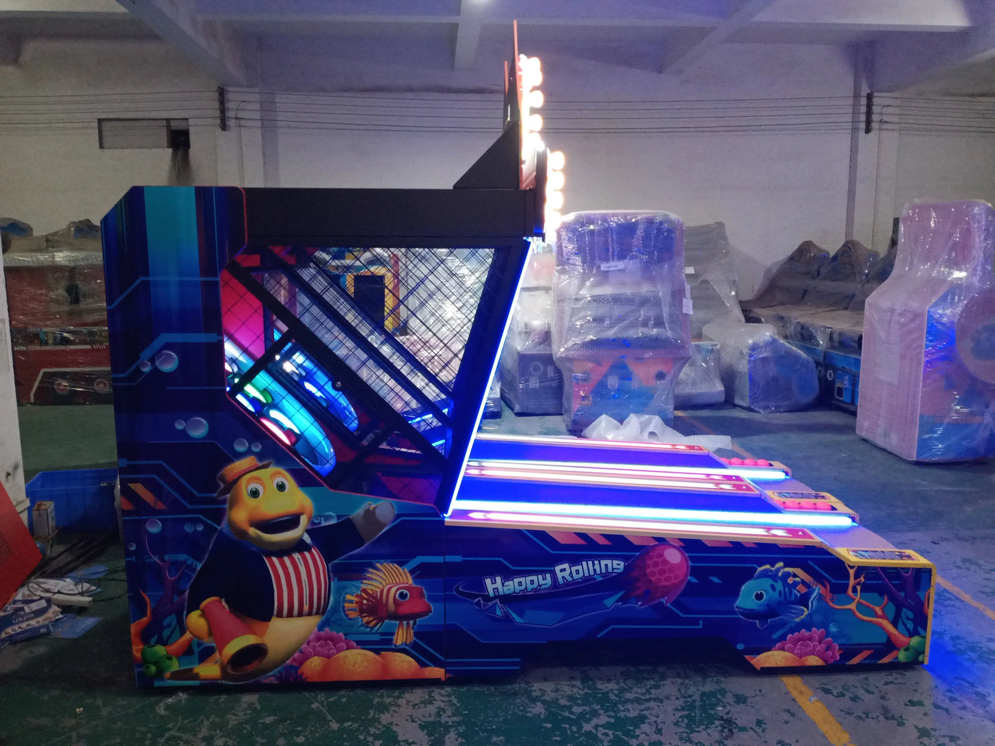 Happy-Rolling-bowling-sport-game-machine-Amusement-Coin-Operated-Electronic-Lottery-Ticket-Redemption-games-Tomy-Arcade