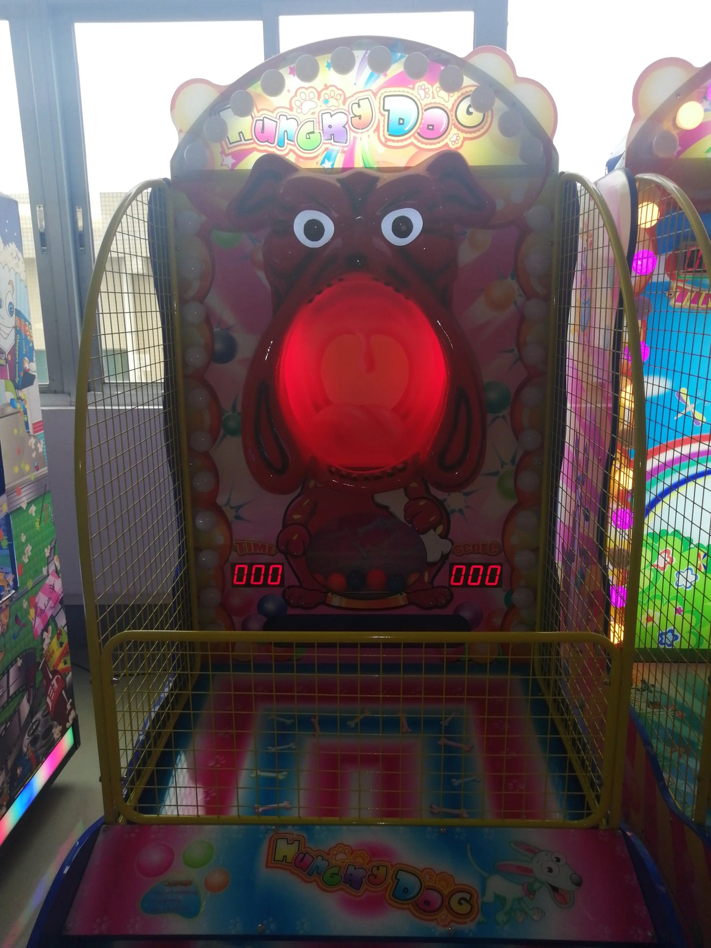 Hungry-Dog-2-game-machine-Amusement-Coin-Operated-Lottery-Ticket-Redemption-Electronic-sports-games-for-kids-Tomy-Arcade