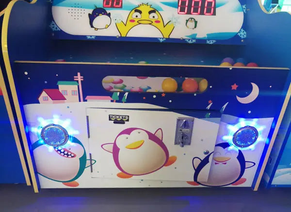 Penguin-Paradise-Ⅰ-game-machine-Amusement-Coin-Operated-sports-games-Tomy-Arcade