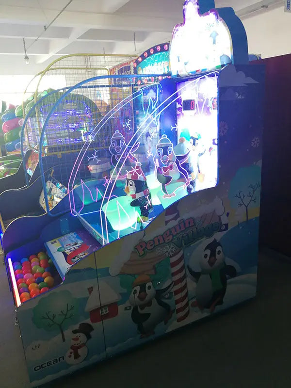 Penguin-Village-Lottery-Redemption-game-machine-Amusement-Coin-Operated-Ticket-Redemption-Electronic-games-for-kids-Tomy-arcade-supply