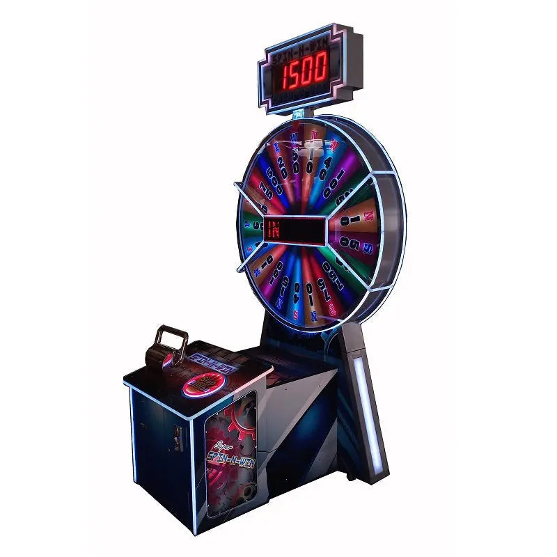 SPIN-N-WIN-Wheel-game-machine-Amusement-Coin-Operated-Lottery-Ticket-Redemption-games-Tomy-Arcade