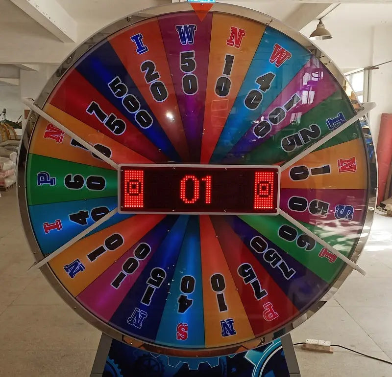 SPIN-N-WIN-Wheel-game-machine-Amusement-Coin-Operated-Lottery-Ticket-Redemption-games-Tomy-Arcade
