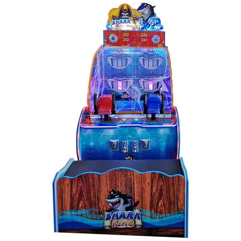 Shark-King-Shooting-ball-game-machine-Amusement-Coin-Operated-Electric-machinery-for-kids-Lottery-Ticket-Redemption-games-Tomy-Arcade