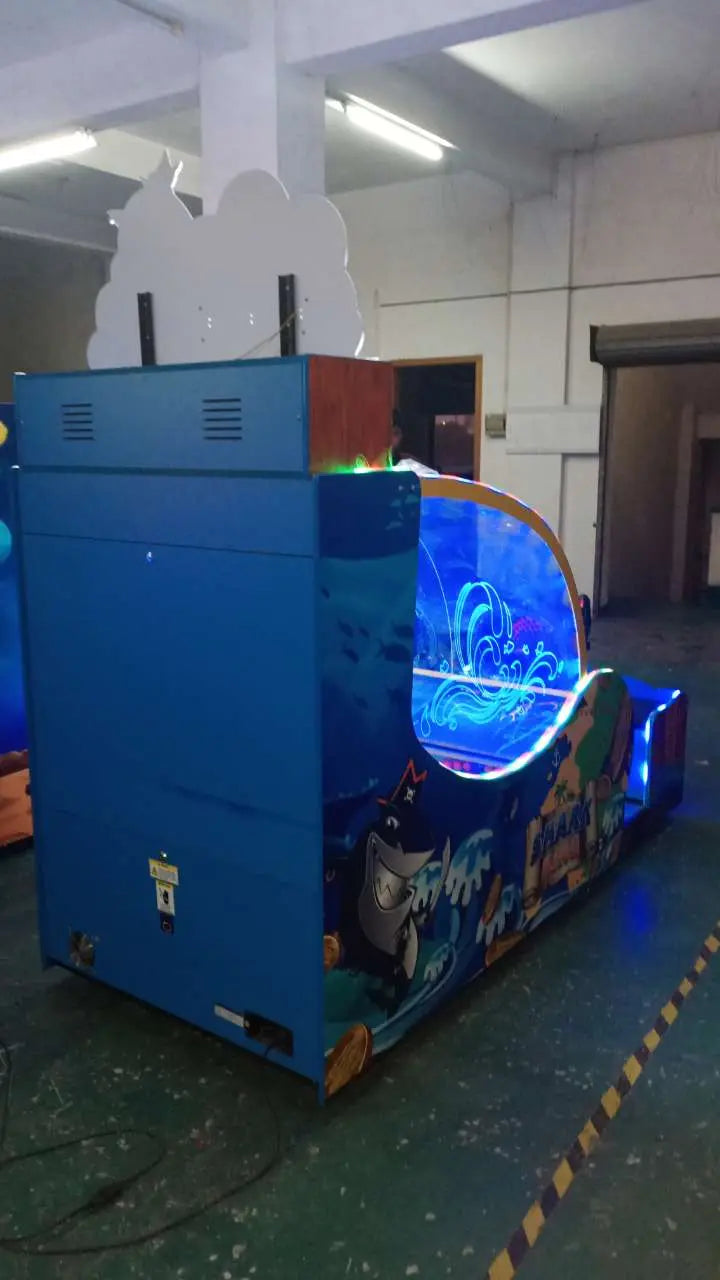 Shark-King-Shooting-ball-game-machine-Amusement-Coin-Operated-Electric-machinery-for-kids-Lottery-Ticket-Redemption-games-Tomy-Arcade