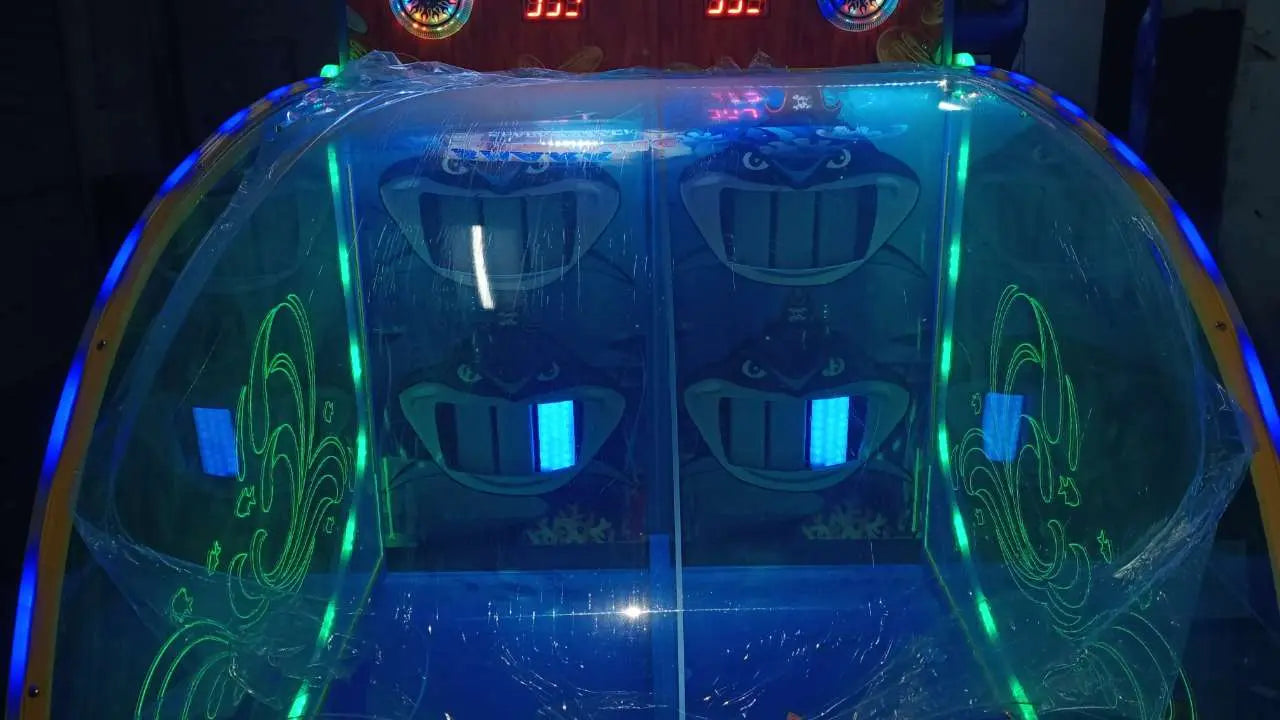 Shark-King-Shooting-ball-game-machine-Amusement-Coin-Operated-Electric-machinery-for-kids-Lottery-Ticket-Redemption-games-Tomy-Arcade