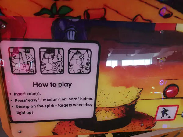 Spider-Stompin-Lottery-Redemption-game-machine-Amusement-Coin-Operated-Ticket-Redemption-Electronic-sports-games-for-kids-Tomy-Arcade