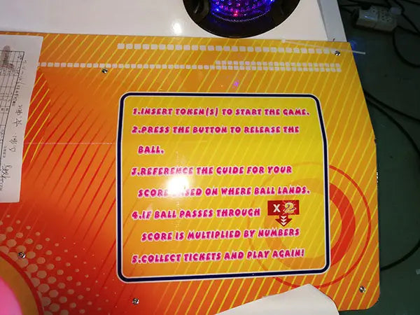 Super-Match-Wheel-game-machine-Amusement-Coin-Operated-Lottery-Ticket-Redemption-Electronic-games-Tomy-Arcade