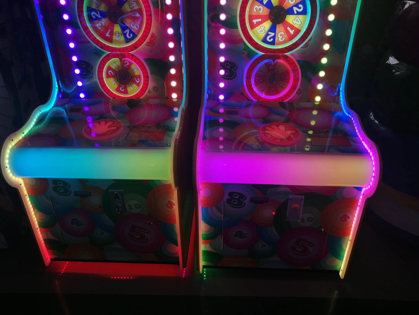 Triple-Spin-Lottery-Redemption-game-machine-Amusement-Coin-Operated-Ticket-Redemption-Electronic-games-Tomy-Arcade