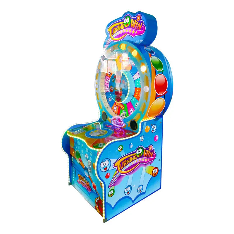 Urning-Win-2-Wheel-game-machine-Amusement-Coin-Operated-Lottery-Ticket-Redemption-games-Tomy-Arcade