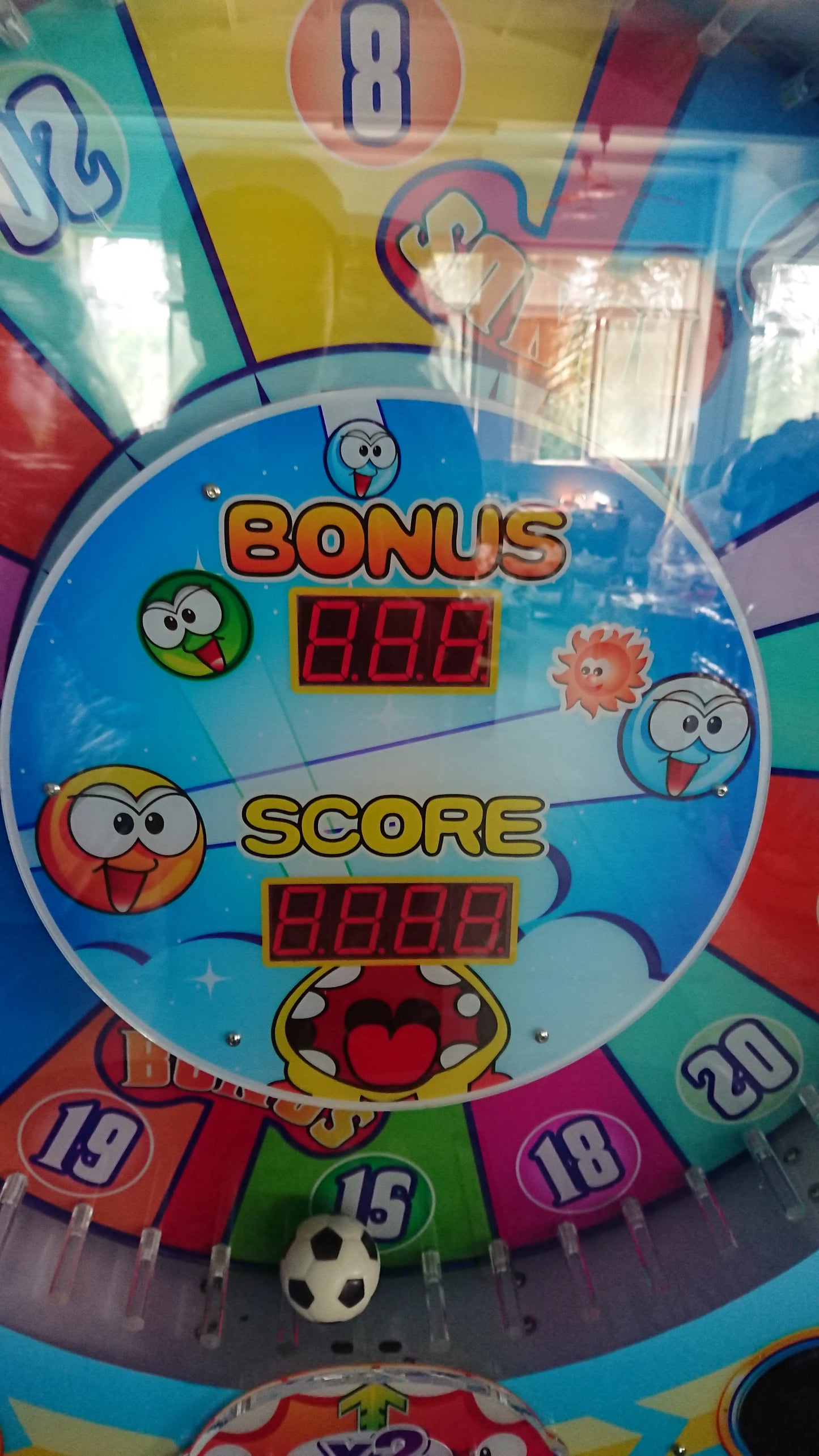 Urning-Win-2-Wheel-game-machine-Amusement-Coin-Operated-Lottery-Ticket-Redemption-games-Tomy-Arcade