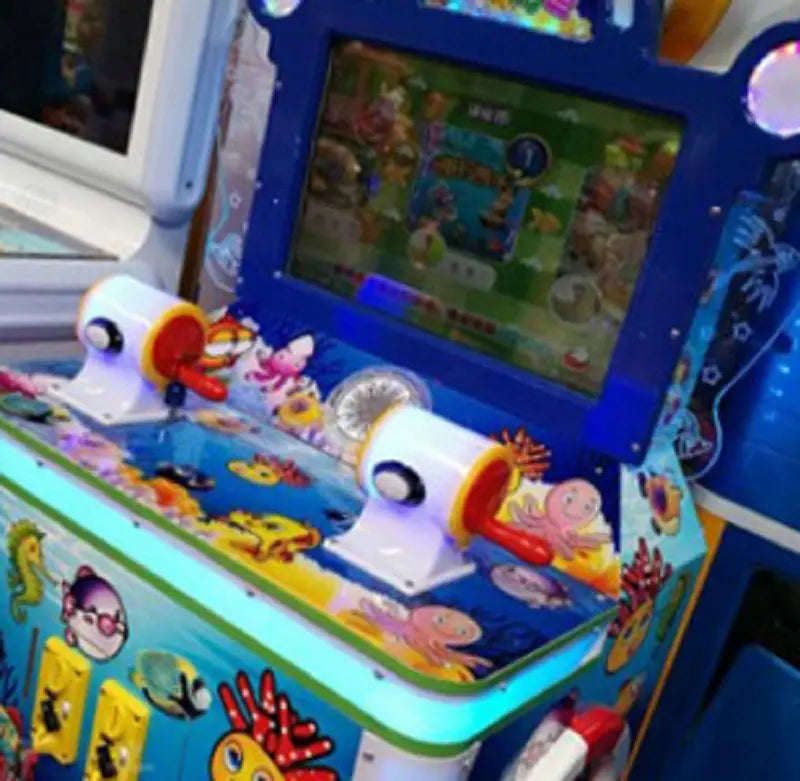 kids-double-fishing-game-machine-Amusement-Coin-Operated-22-inch-VIDEO-game-machine-Tomy-Arcade