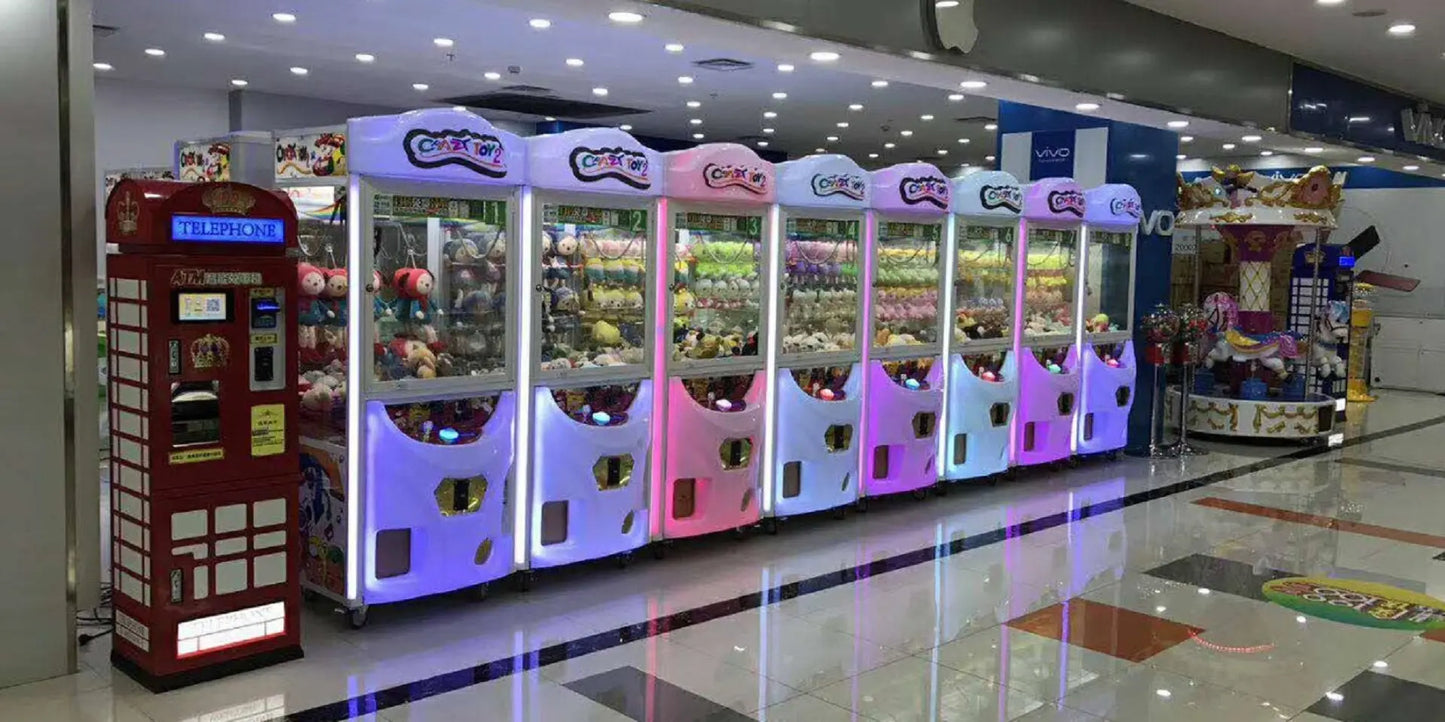 Crazy-toy-2-Claw-Game-Machine-Amusement-Coin-Operated-plush-vending-crane-claw-catcher-game-machine-for-amusement-parks-Tomy-Arcade