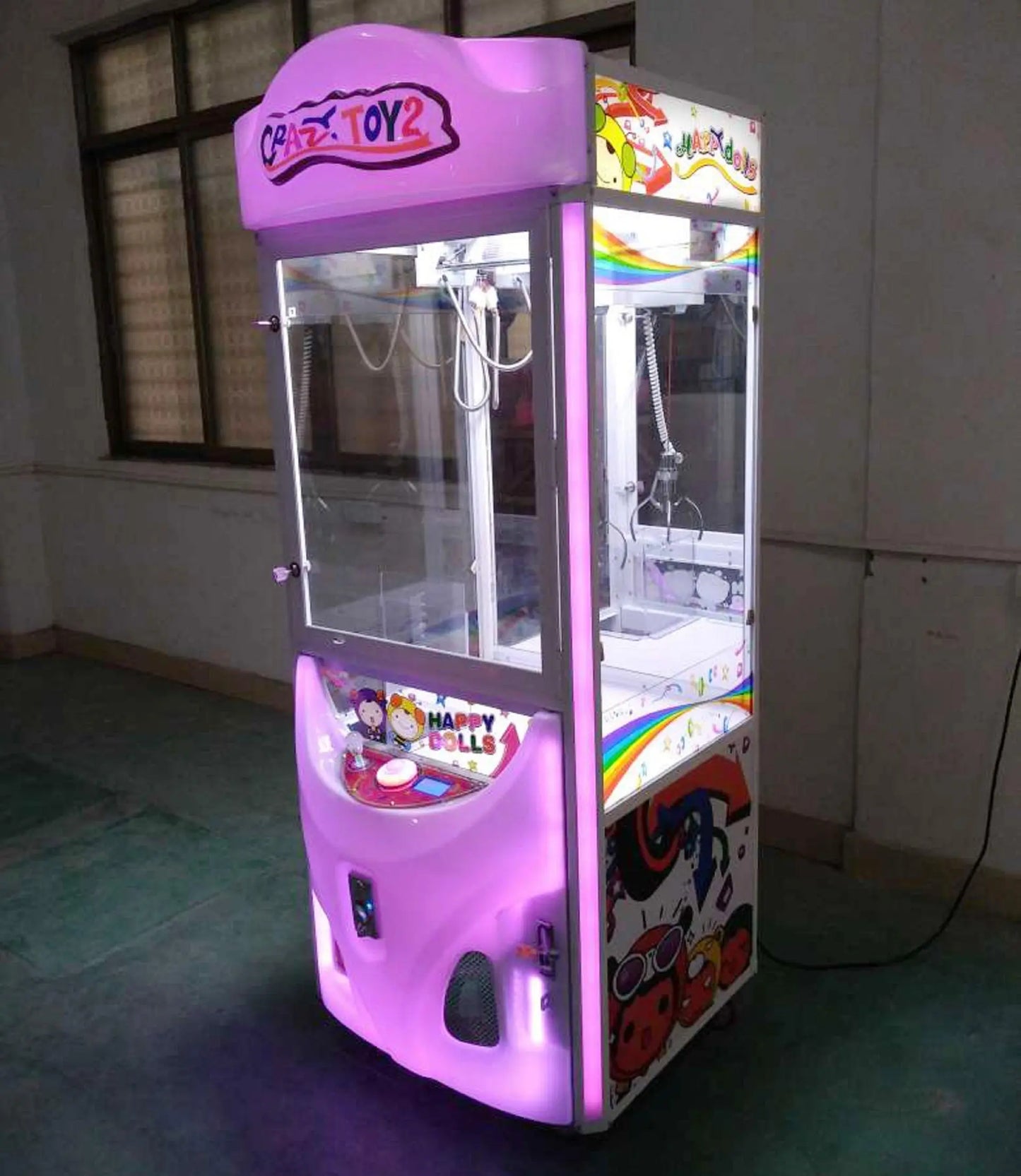 Crazy-toy-2-Claw-Game-Machine-Amusement-Coin-Operated-plush-vending-crane-claw-catcher-game-machine-for-amusement-parks-Tomy-Arcade
