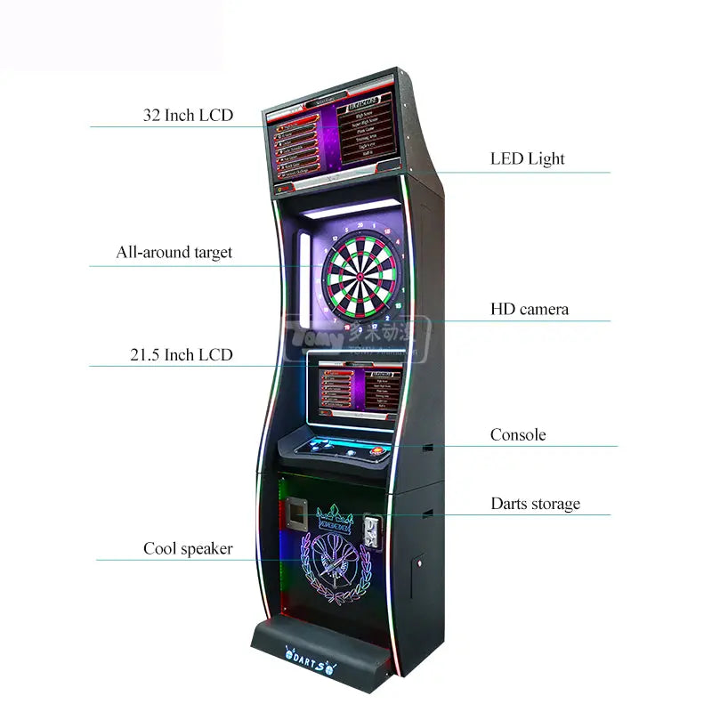 Dart-X6-Sport-Game-machine-Amusement-Coin-Operated-Electronic-Connection-Darts-Indoor-club-Gallery-lounge-Coffee-bar-shop-games-Tomy-Arcade