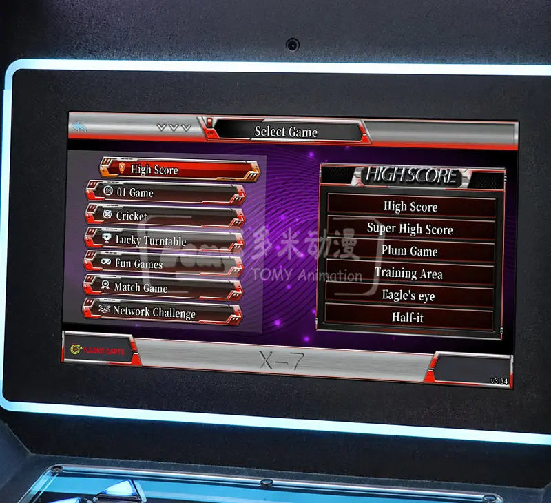 Dart-X6-Sport-Game-machine-Amusement-Coin-Operated-Electronic-Connection-Darts-Indoor-club-Gallery-lounge-Coffee-bar-shop-games-Tomy-Arcade