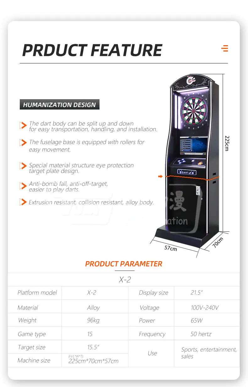 Coin-Operated-Electronic-Connection-Darts-Amusement-Indoor-club-sports-Game-machine-Fully-Automatic-Bar-Game-Hall-Tomy-Arcade