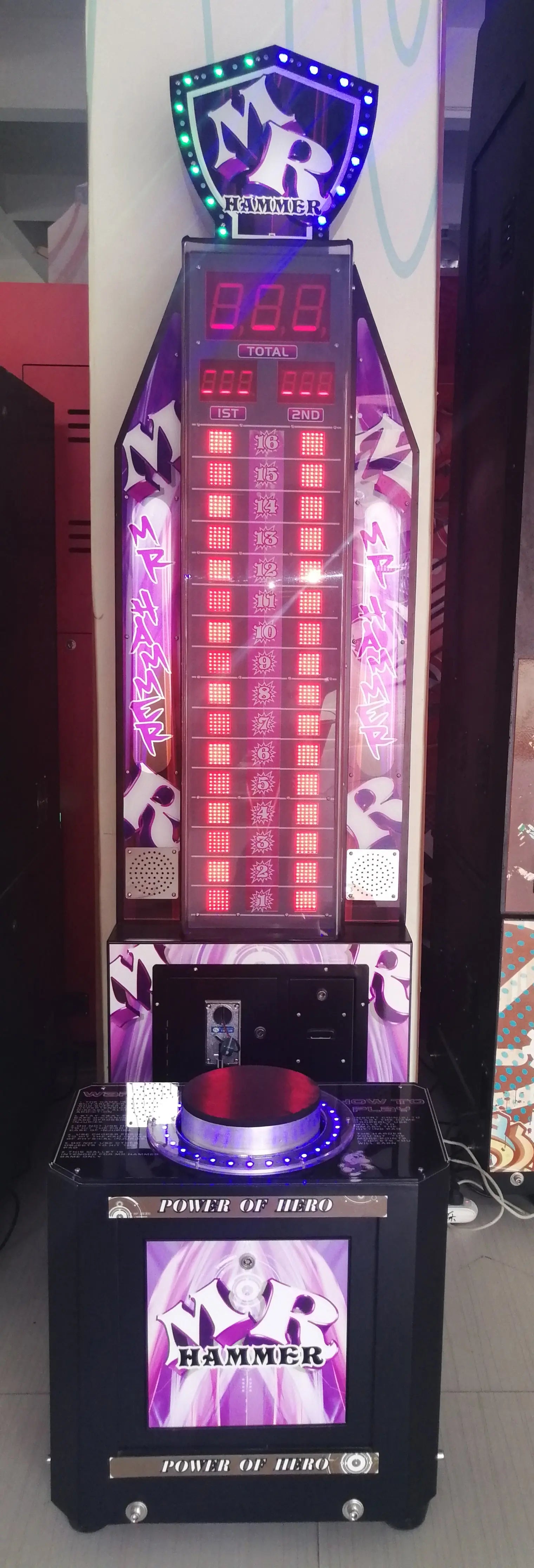 MR-Hammer-Arcade-sport-game-machine-Amusement-Electronic-Coin-Operated-boxing-games-Tomy-Arcade