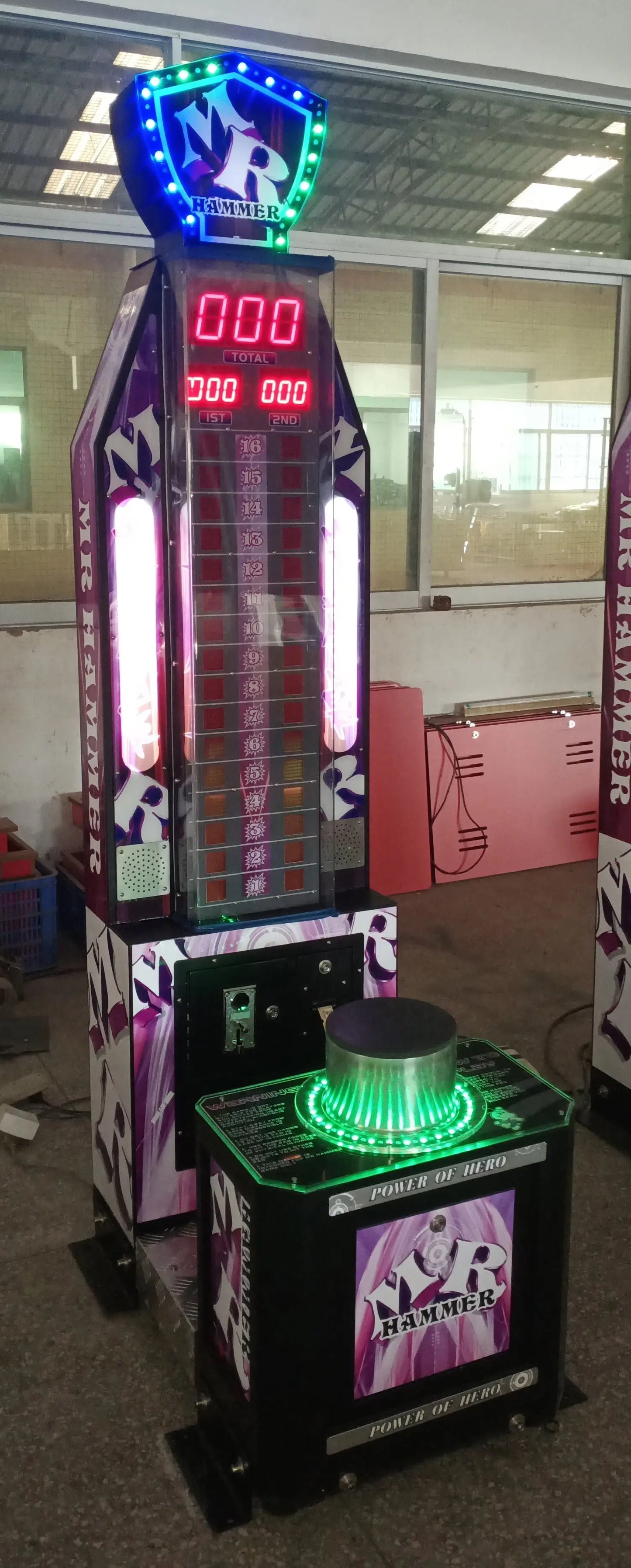 MR-Hammer-Arcade-sport-game-machine-Amusement-Electronic-Coin-Operated-boxing-games-Tomy-Arcade