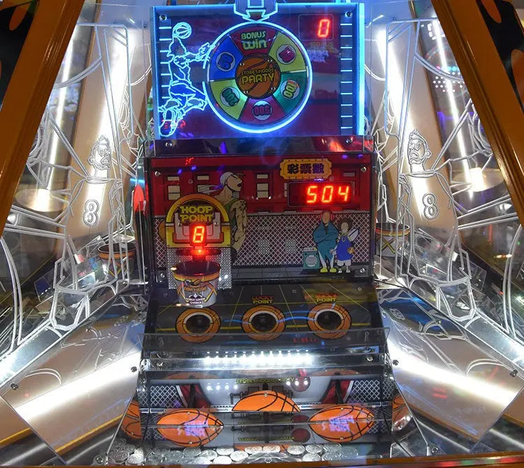 Street-Hoops-Party-Coin-Pusher-Amusement-Park-Coin-Operated-Lottery-Redemption-Ticket-Game-Machine-Tomy-Arcade