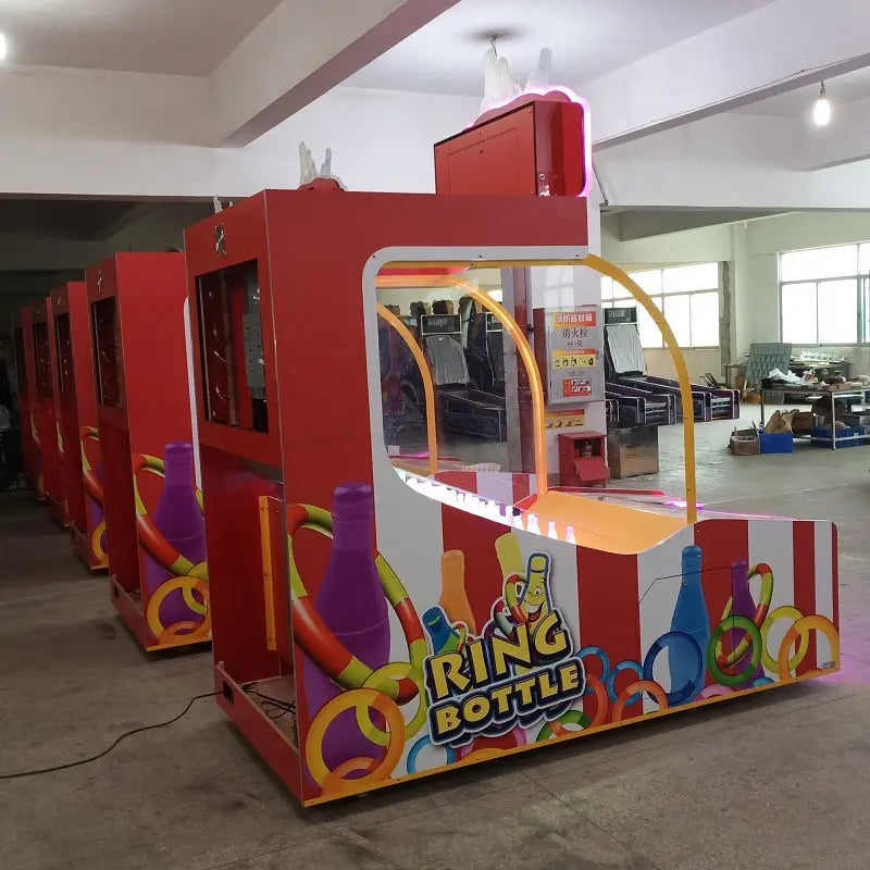 Ring-bottle-Lottey-redemption-game-machine-Arcade-Manufacturer-Light-up-Ring-Toss-Electric-Machines-Throwing-Rings-Skill-Win-Ticket-games-Tomy-Arcade