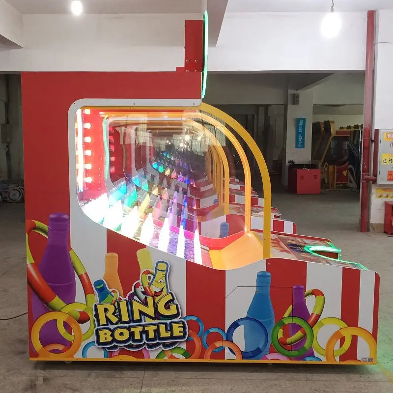 Ring-bottle-Lottey-redemption-game-machine-Arcade-Manufacturer-Light-up-Ring-Toss-Electric-Machines-Throwing-Rings-Skill-Win-Ticket-games-Tomy-Arcade